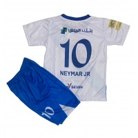 Al-Hilal Neymar Jr #10 Udebanesæt Børn 2024-25 Kortærmet (+ Korte bukser)